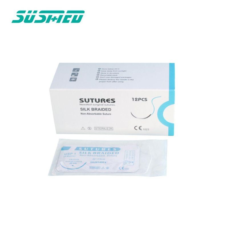 Top Quality Mixed Non Absorbable Nylon Silk Surgical Suture