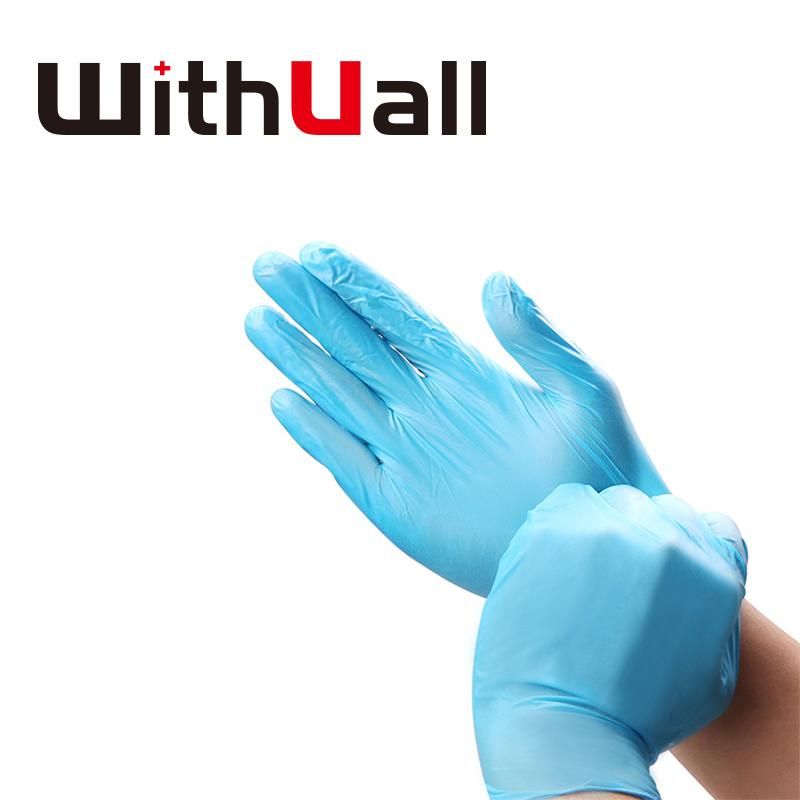 Disposable Synthetic Nitrile Gloves Powder Free for Food Gradeen ISO 374/455 FDA 510K ASTM D5250