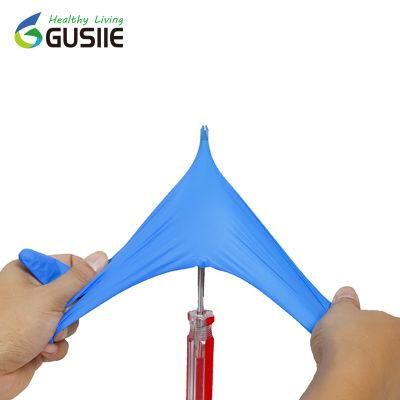 Gusiie High Quality Disposable Nitrile Medical Examination Large Glove