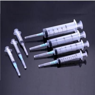 Disposable Injection Syringe with Eo Sterile 1ml-100ml CE