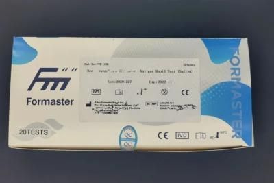 High Quality Rapid Test Kit Saliva Sampling Antigen Test Kit with CE
