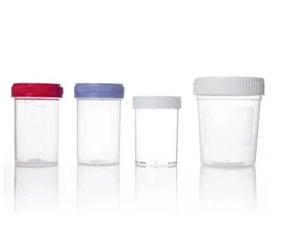 Medical Disposable Specimen Container/Urine Container/PP/Blue Cap 120ml