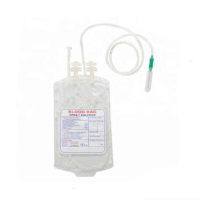 Wego Medical Supply Disposable Blood Bag 150ml 250ml 350ml 450ml 500ml with CE Certificate