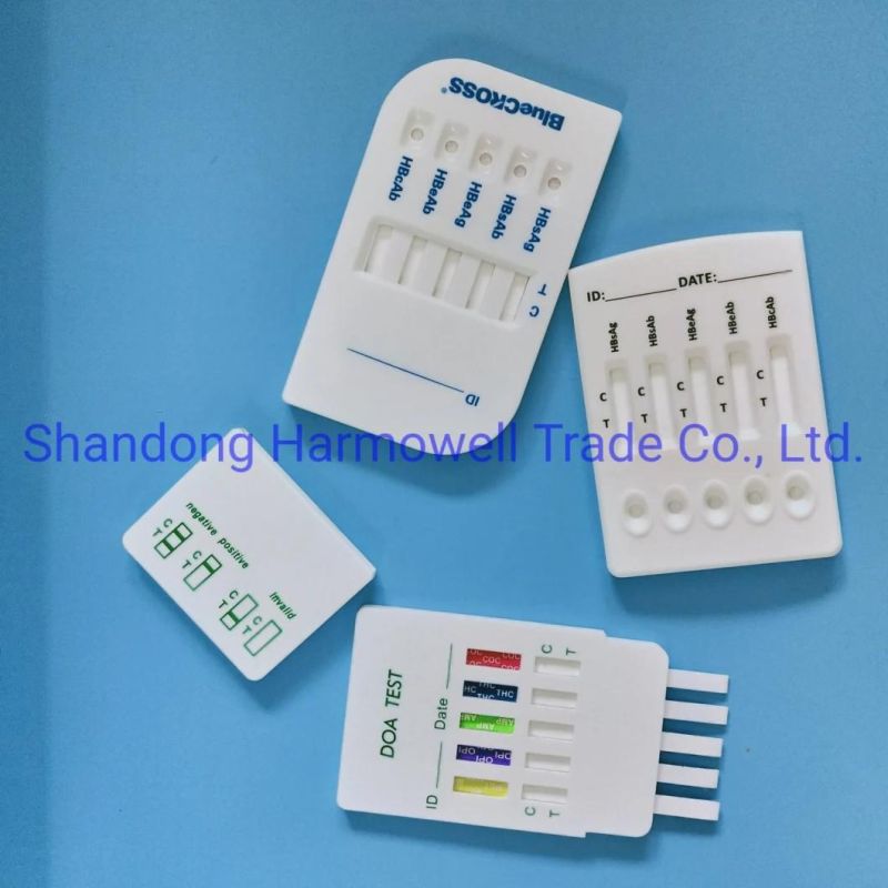 High Sensitivity Urine Drug Testing Equipment Drug of Abuse Test Kit Saliva Test Cassette Drug Rapid Test