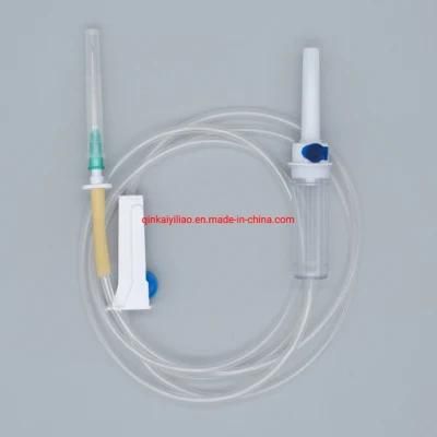 Medical Disposable IV Infusion Set with Flow Control Regulator