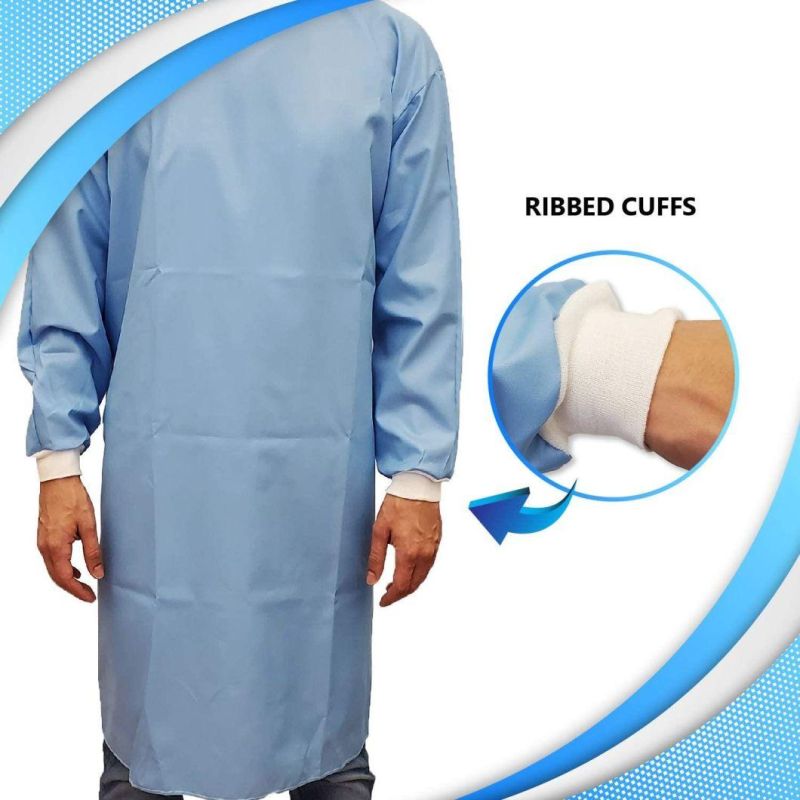 Disposable Medical Isolation Gown Manufacturer Wholesale Hospital Blue Disposable Medical Clothing Surgical Gown