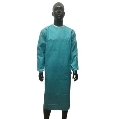 SMMS Medical Supplies Disposable Sterile Surgical Gown Green Surgical Gown