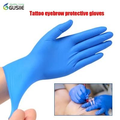 Tattoo Eyebrow Protective Nitrile Gloves