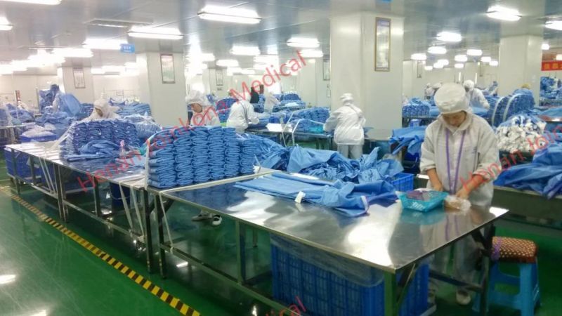 High Quality Surgical Hip Pack Disposable Hip Drape Pack for Clinic, Operation Room, Hospital