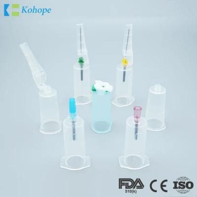Disposable Medical Sterile Vacuum Blood Collection Tube Holder, Safety High-Quality Needle Holder