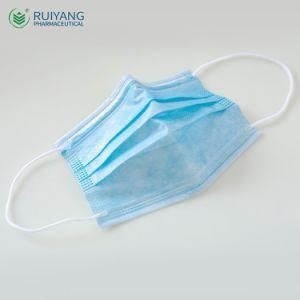 High Protective CE Certificate Non-Woven Fabrics Ear Loop Disposable Face Mask Manufacturer 3 Ply Surgical Masks Medical Mask