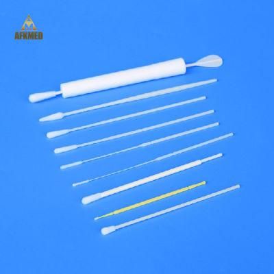 Disposable Sterile Flocked Collection Testing Throat Swabs for Virus Sampling