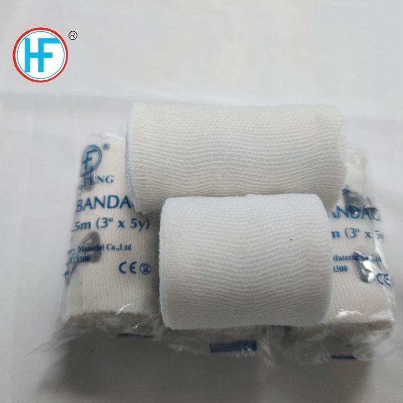 Flexible Rolled Gauze Dressing for Minor Wound Care Bandage