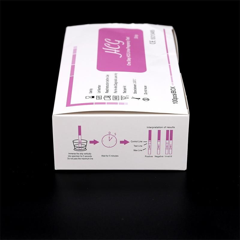 Home Use HCG Urine Pregnancy Test