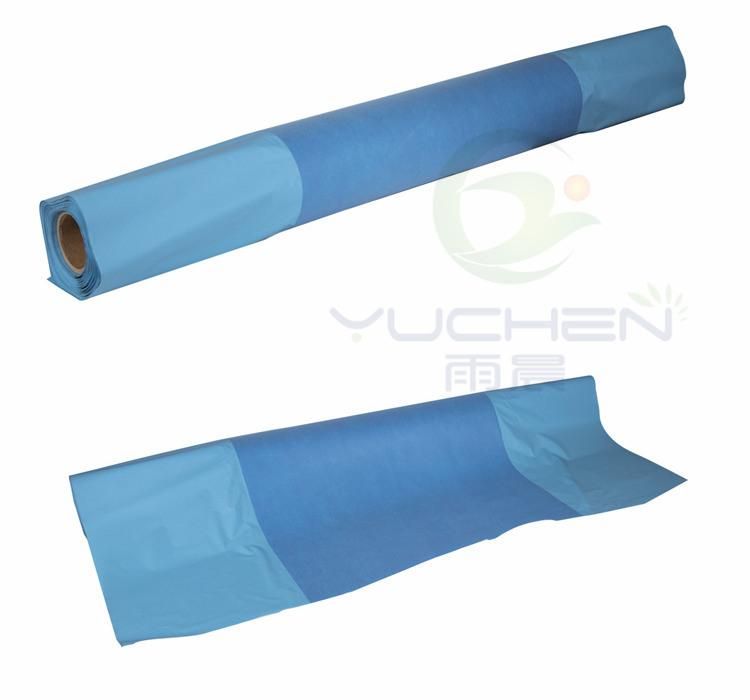 Factory Laminated Fabric Roll Disposable Back Table Cover for Surgery and Disposable Instrument Cover