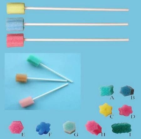 Impregnated Mdeical Disposable Swab Stick