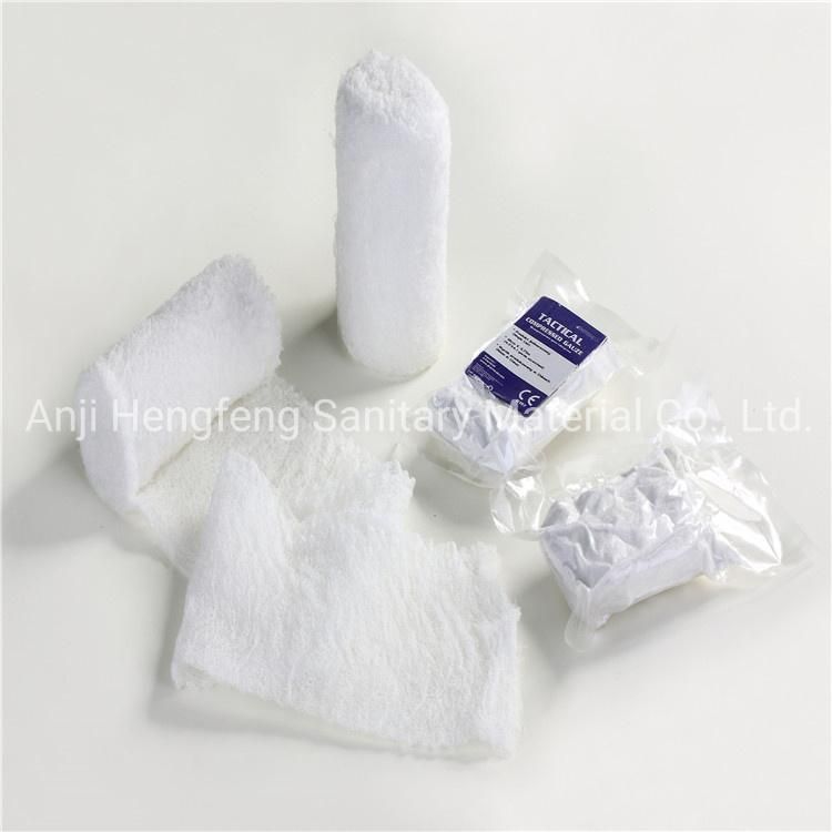 Mdr CE Approved Disposable Wound Elastic Compressed Gauze Bandage for Clinical Hospital