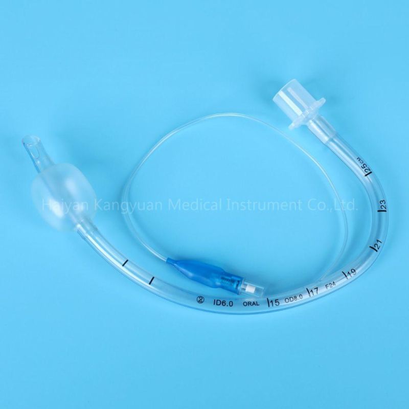 Endotracheal Tube Disposable Preformed Oral Use Medical Surgical PVC