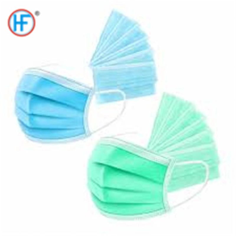Mdr CE Approved 3 Ply Sterilization Hengfeng Nonwoven Fabir Surgical Disposable Medical Face Mask