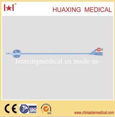 CE Approved High-Quality Two-Way Silicon Foley Catheter