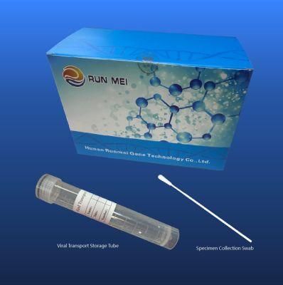 3ml Saline Medium Medical Collection Specimen Tube Test Kit Disposable
