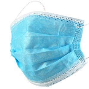 Medical Supply Wholesale Facial 3ply Non-Woven Protective Disposable Mouth Face Mask