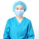 Hubei Wenmai China Medical Breathable Lightweight Spp Disposable Blue 21&quot; Round Bouffant Cap Factory with CE Appoval