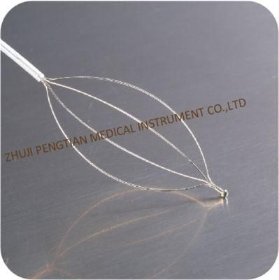 Single Use Stone Extraction Removal Basket Oval Shape with Ce Marked