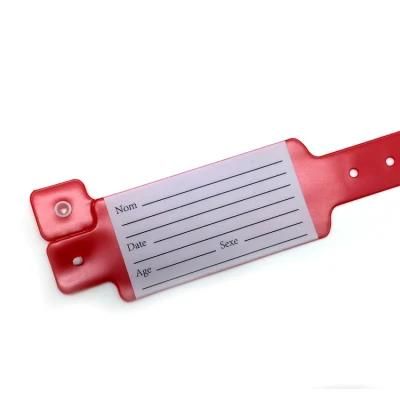 Waterproof Custom Wide Face Written-on Medical ID Bracelet