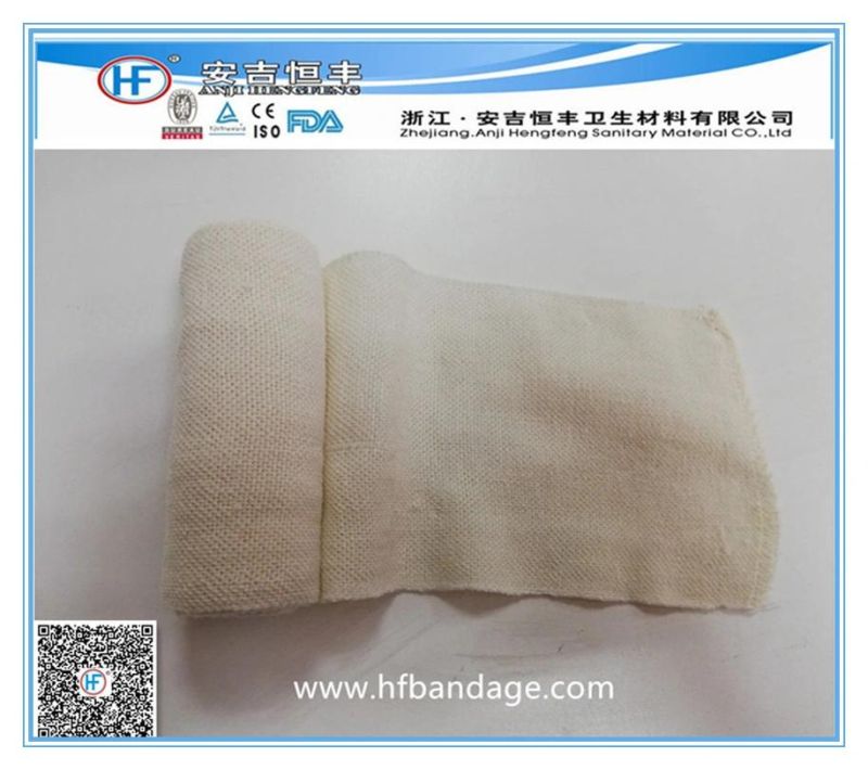 80g Surgical High Quality Natural Color Plain Elastic Bandage with Ce/ISO/FDA