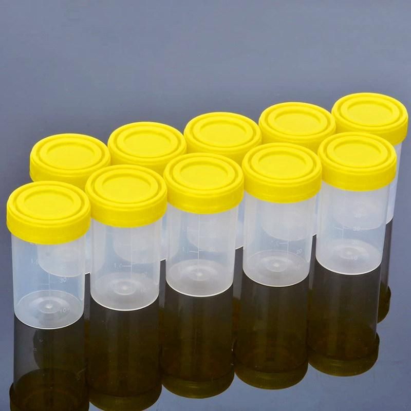 Wholesale Hospital Plastic Vacuum Container Sterile Urine Cup with Factory Price