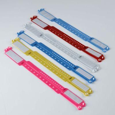 Disposable Hospital Insert Card PVC ID Wristbands for Mother and Baby