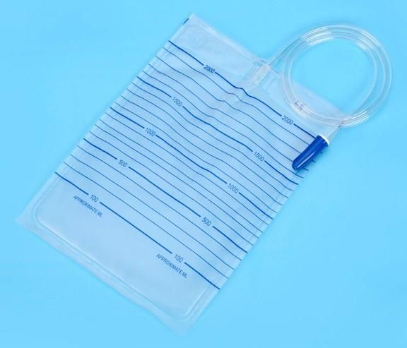 CE Approved Medical Urine Drainage Bag with Valve Both Economic Luxury Style Available with Manufacturer Price