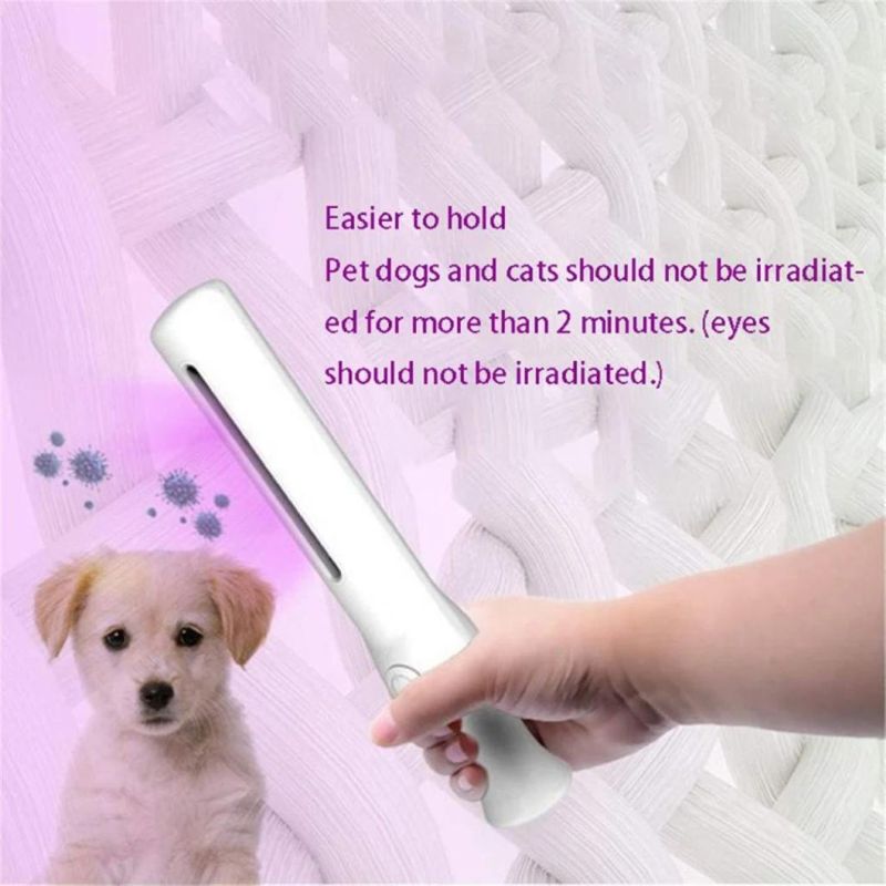 Hand Held UVC Wand Sanitizer Light, Portable UV Sanitizer Wand for Pet Supplies, Kids Toys