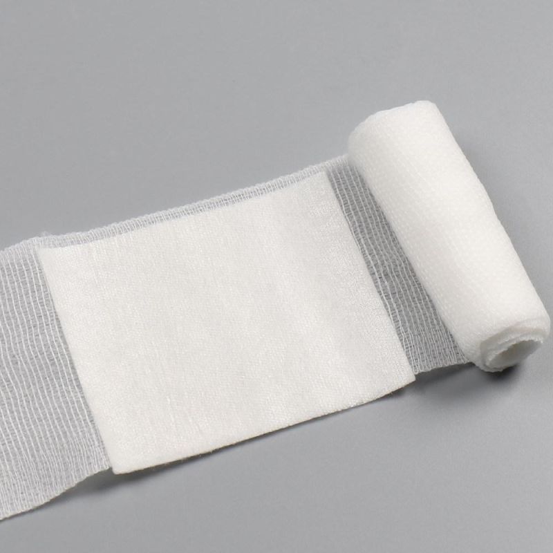 26g Medical Hemostats Absorbent Gauze Conforming First Aid PBT Bandage with Dressing Pad