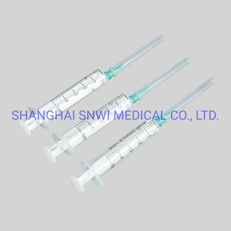 Made in China All Kinds of Medical Syringes