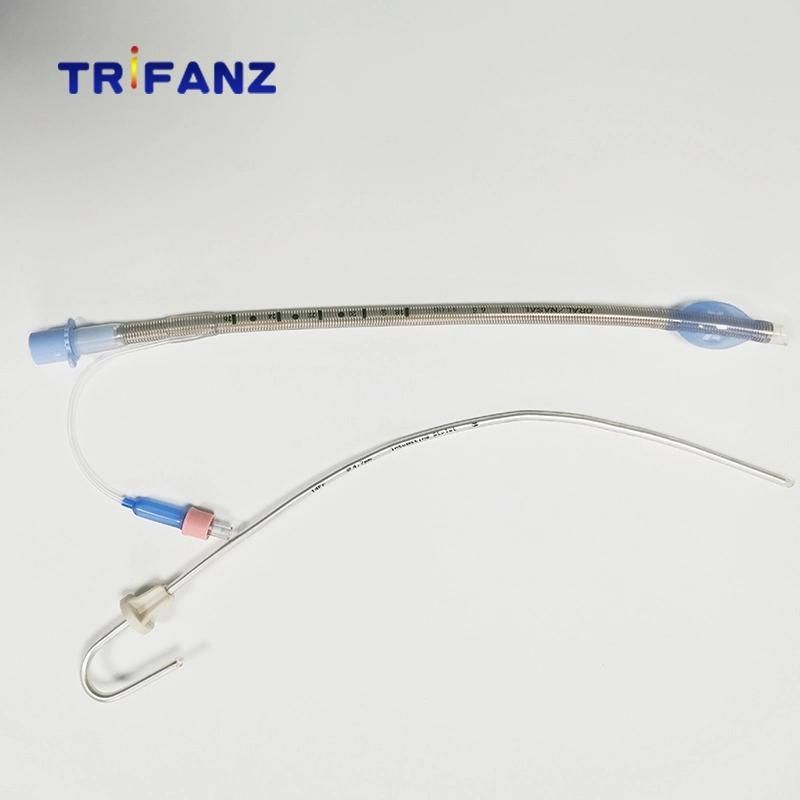 Medical PVC Reinforced Uncuffed Endotracheal Tube