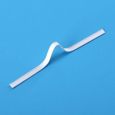 Single/Double Core Nose Bar Nose Bridge Strip Plastic Nose Wire for Face Mask