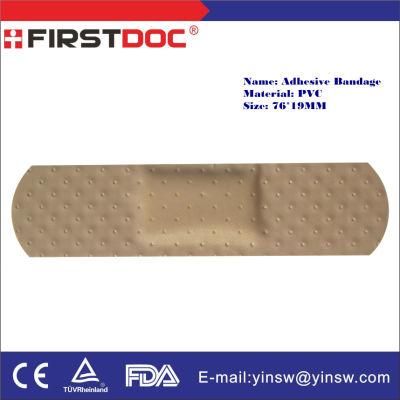 76X19mm PVC Skin Waterproof First Aid Adhesive Plaster