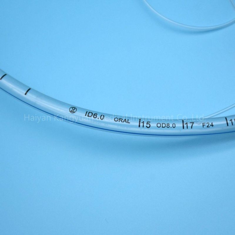 Oral Use Preformed (RAE) Endotracheal Tube PVC Disposable Manufacturer China