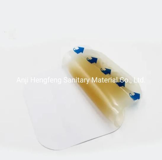 Medical Radiation Sterilization Wound Dressing Care Hydrocolloid Dressing Semi-Transparenty