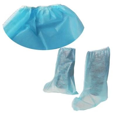 Free Samples Offered Disposable Thick CPE Shoe Cover Durable Waterproof Over Shoe