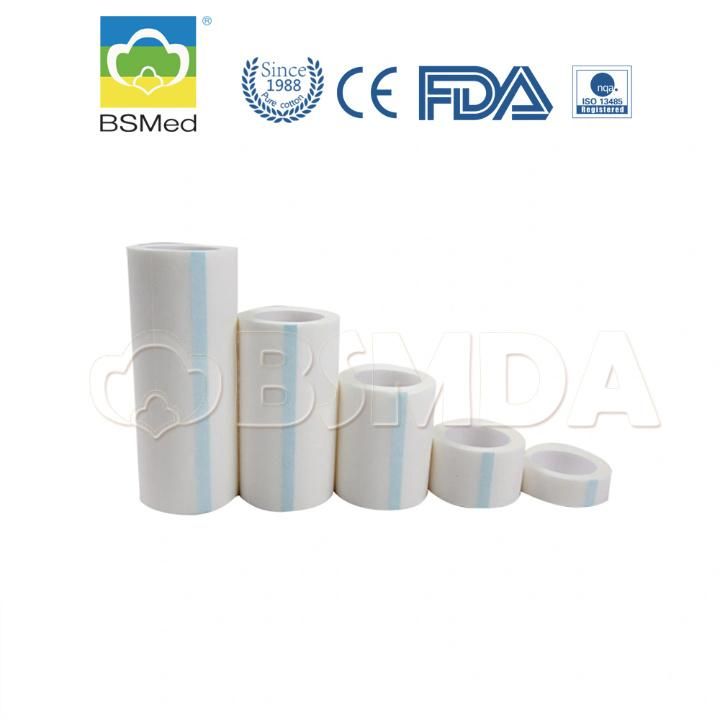 Breathable Surgical Adhesive Plaster Many Size High Adhesive Non-Woven Paper Tape