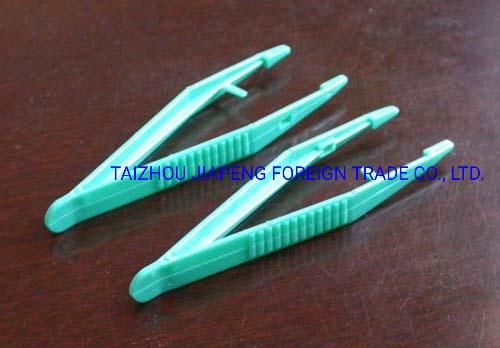 Disposable Use Medical Different Types of Colorful Clamp Plastic Forceps