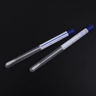 Disposable Transport Sterile Collection Medical Virus Nylon Swab with Tube
