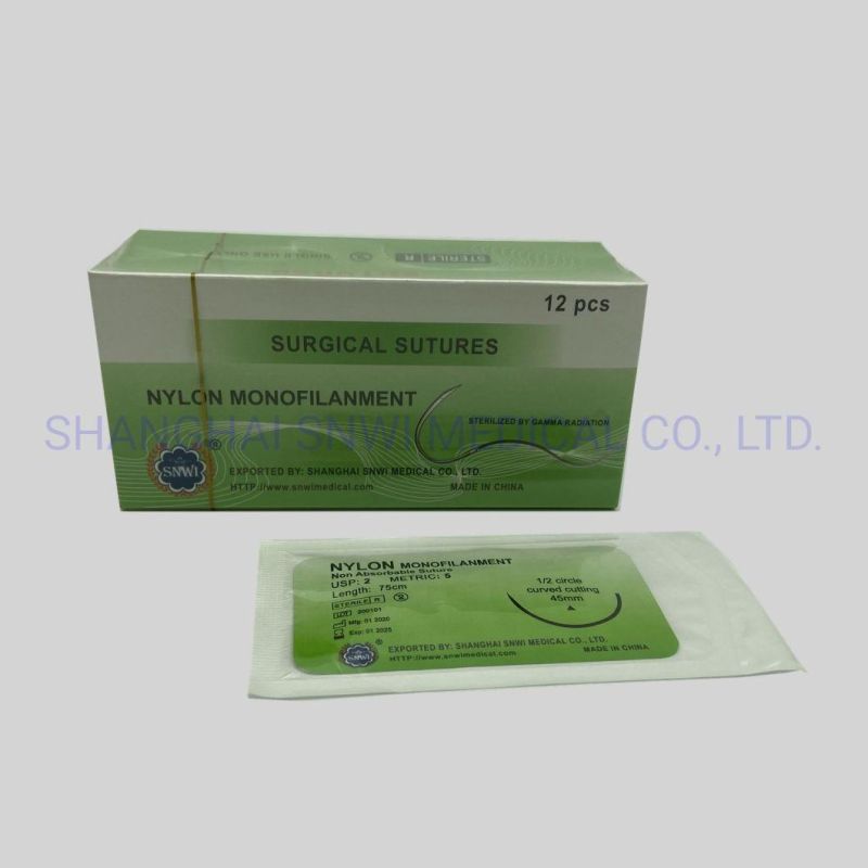 Surgical Suture Slik with Needle