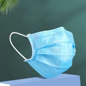 3ply Medical Care Mask Disposable Sterilization Mask Three Layers of Adult Protective Dust and Anti-Virus Respirator with Ce