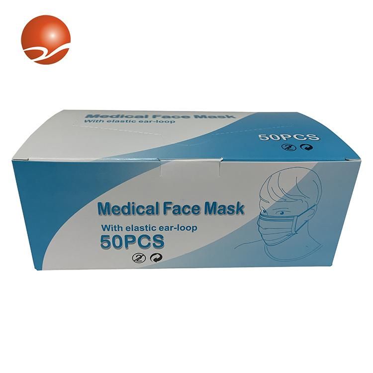 Xiantao 3ply Disposable Face Mask Non-Woven Medical Face Mask