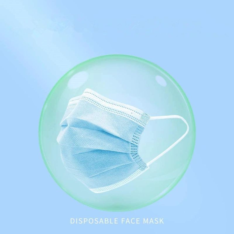 3 Ply Disposable Face Mask for Outdoor Use