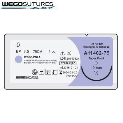 High Quality PGA Sterile Surgical Sutures